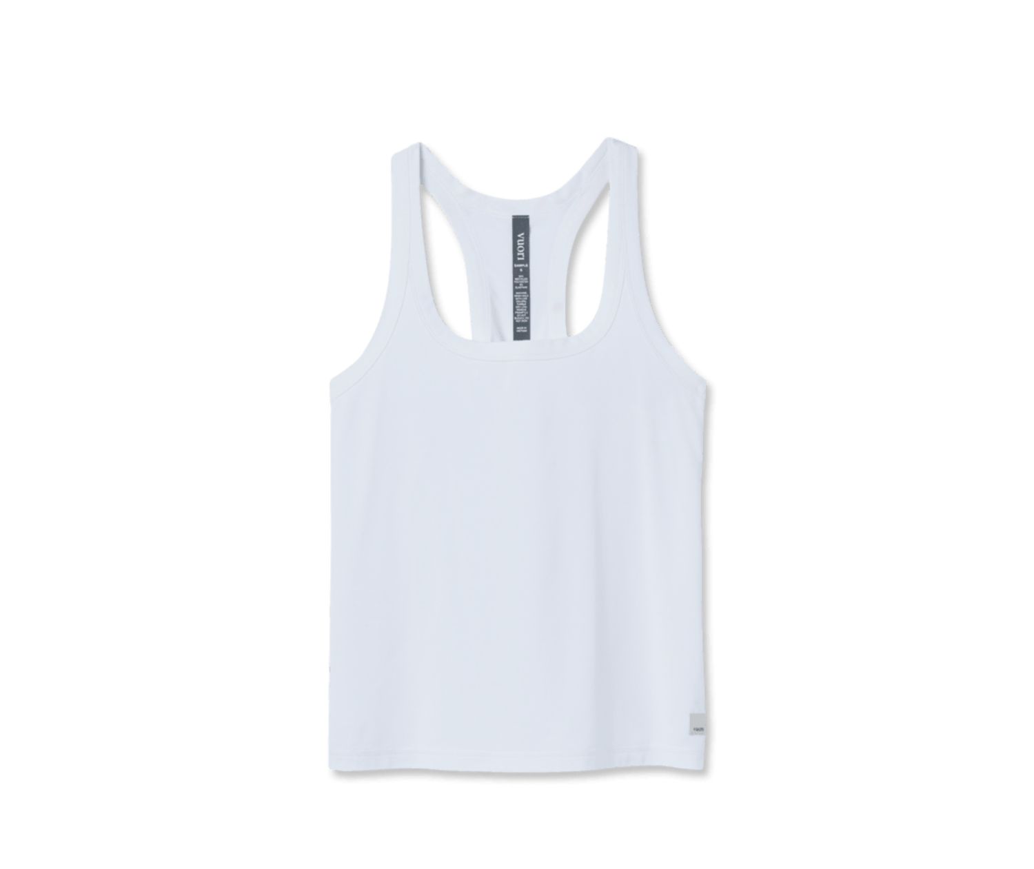 Vuori SL Lux Racerback Tank White
