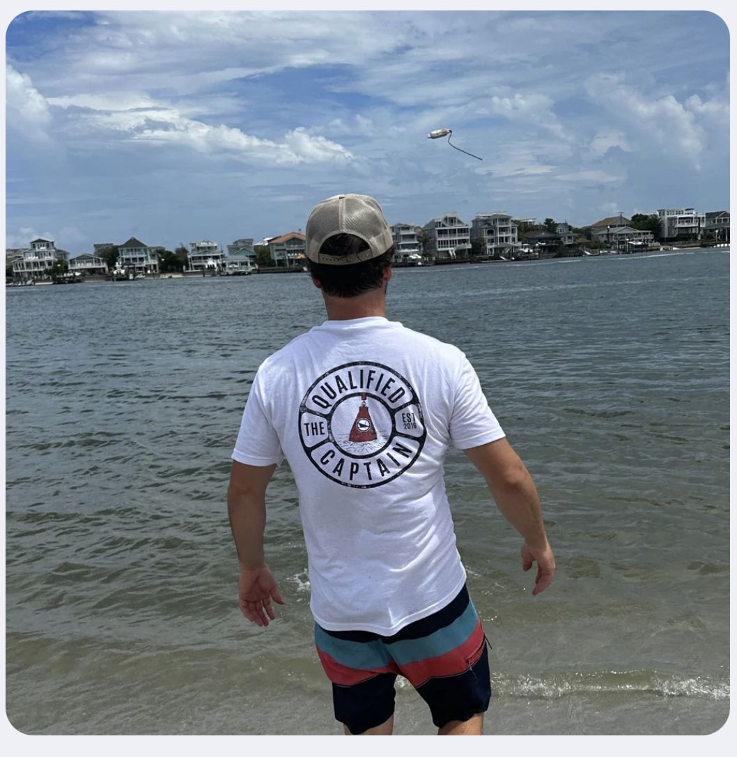The Qualified Captain Buoy Tee White