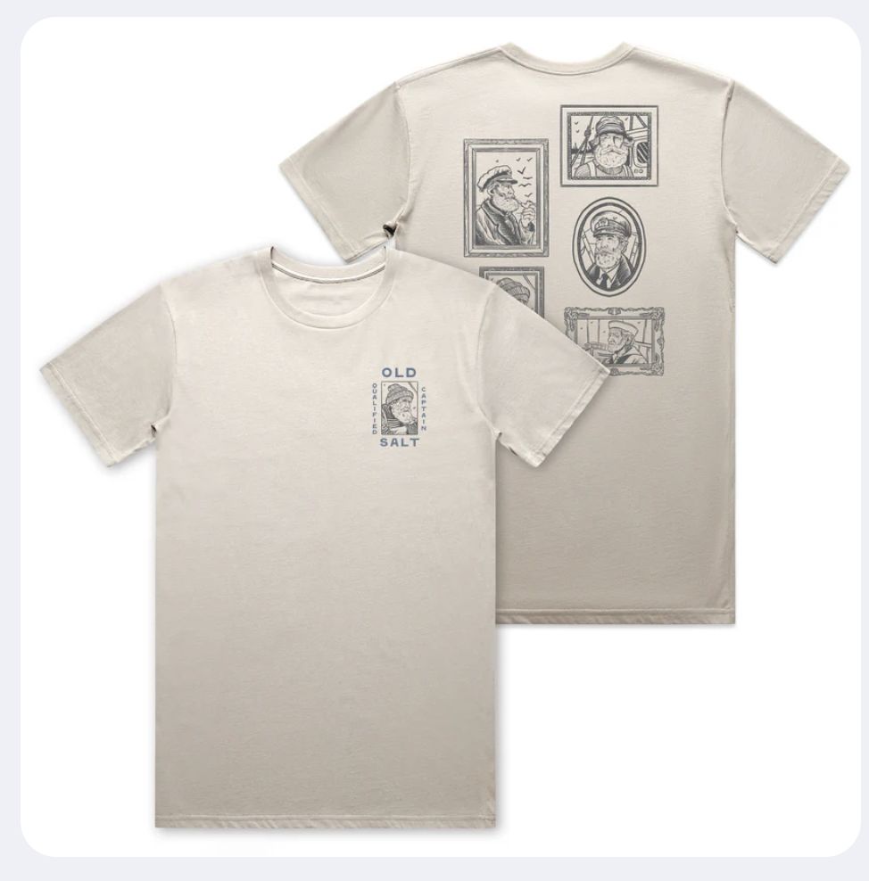 The Qualified Captain Old Salt Tee Bone