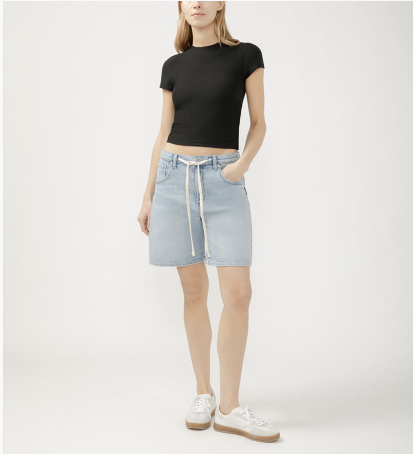 Silver Jeans Be Easy Drawstring Short