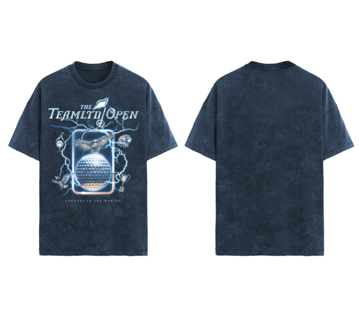 TEAMLTD Open Tee Acid Navy