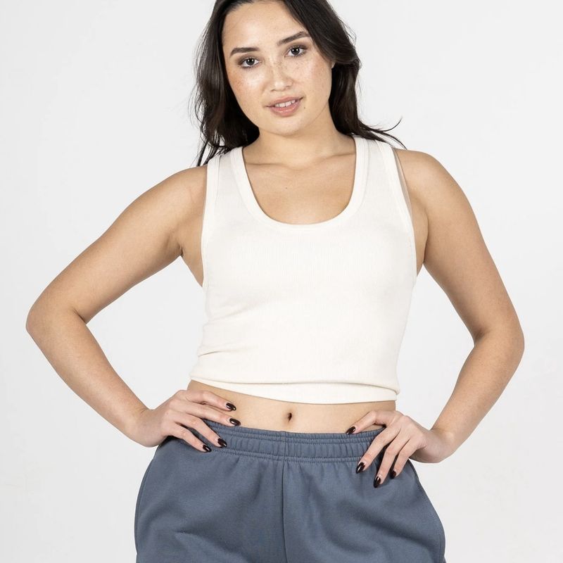 C&#39;est Moi Bamboo Rib Deep Scoop Ivory