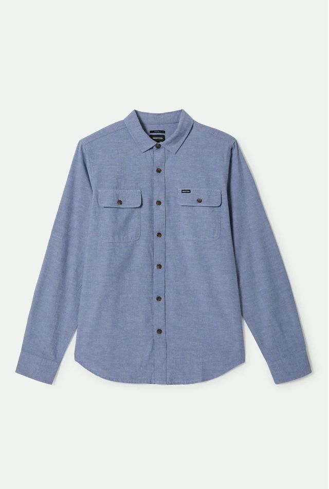 Brixton The Daily Cotton LS Chambrey