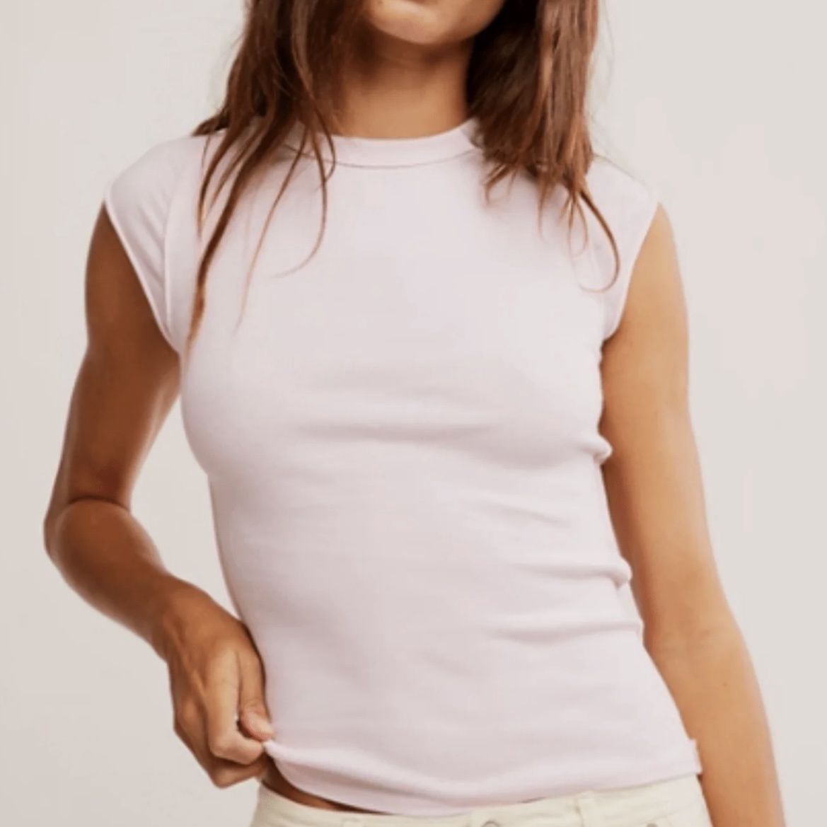 Free People Ever Had Tee Pink-A-Boo