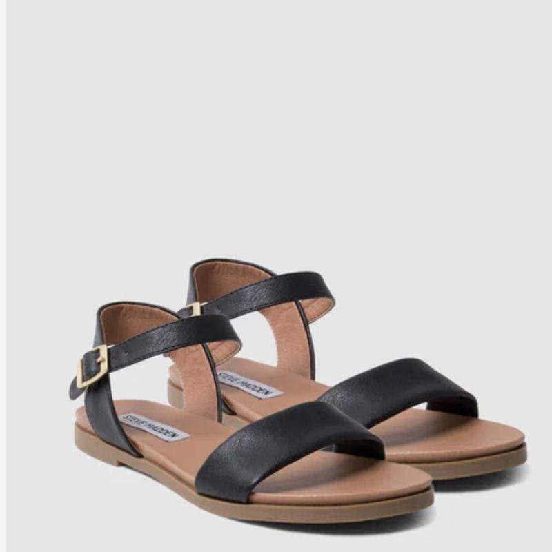 Steve Madden Daelyn Black Leather