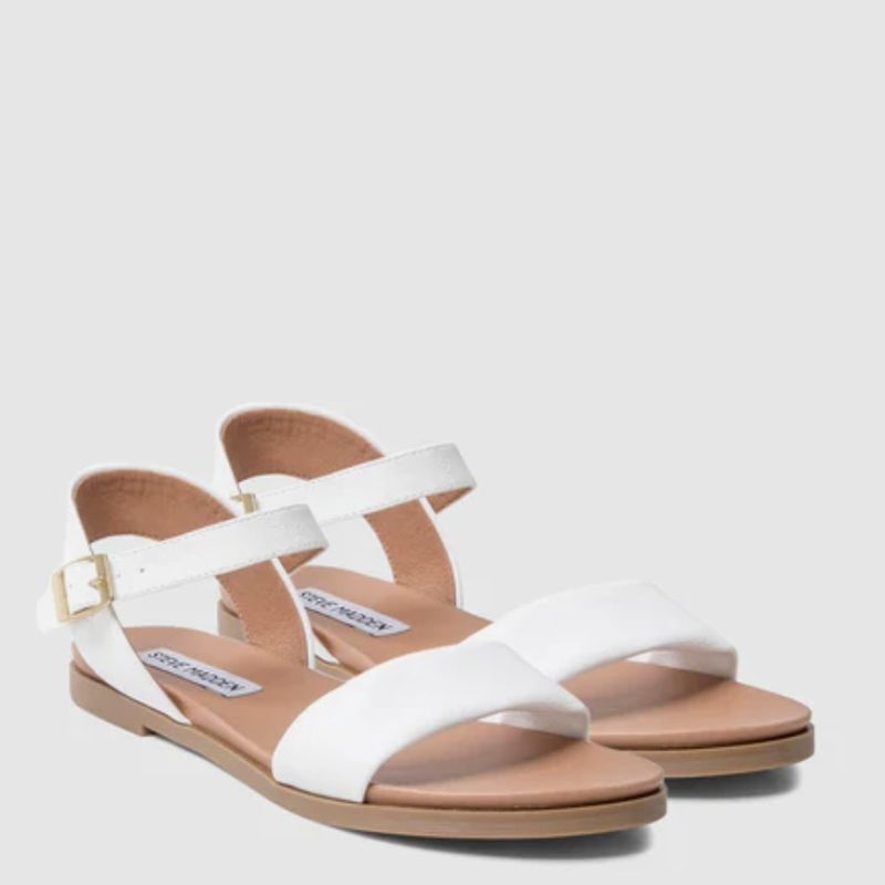 Steve Madden Daelyn White Leather