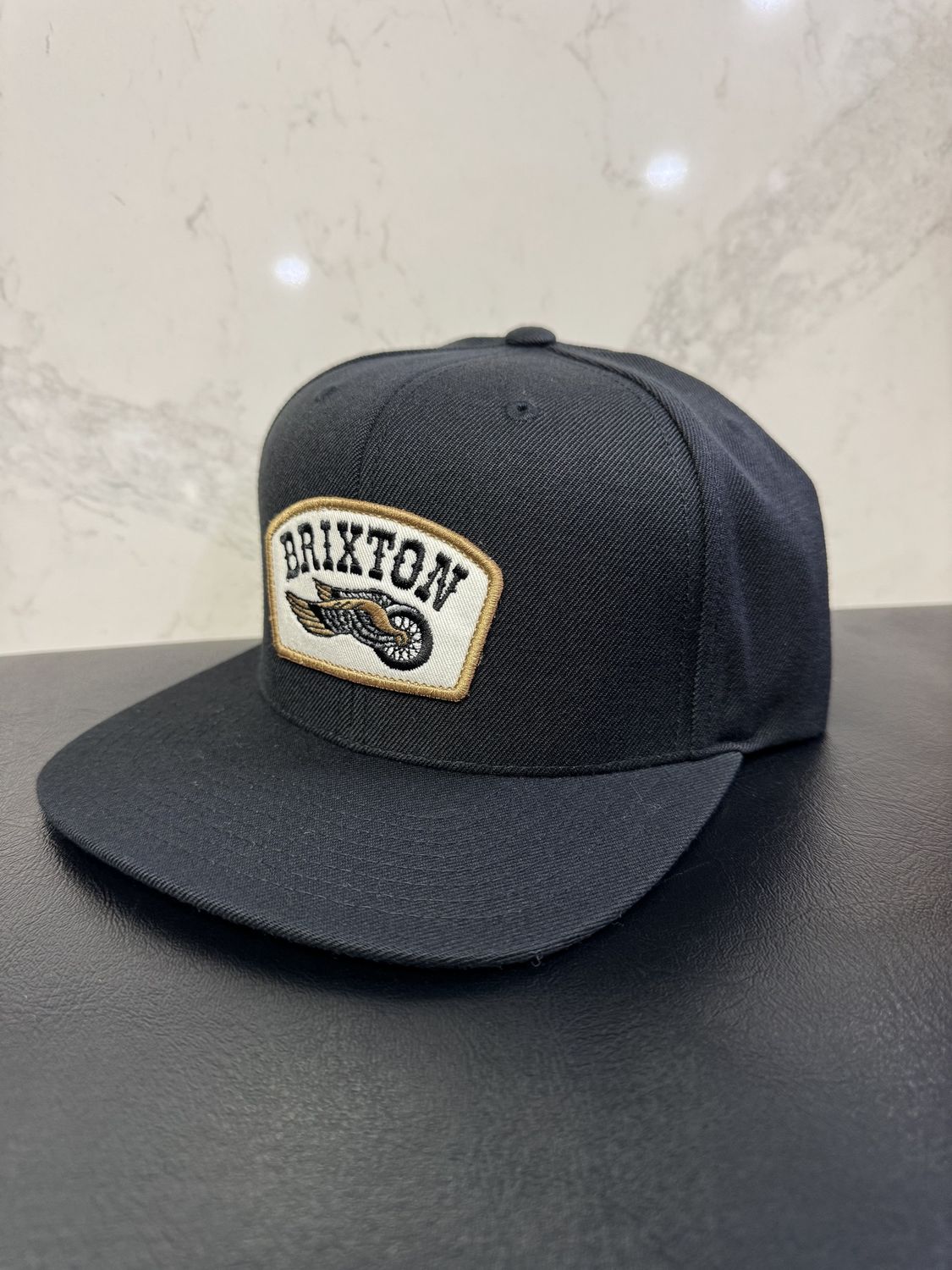 Brixton Roller Black Snapback