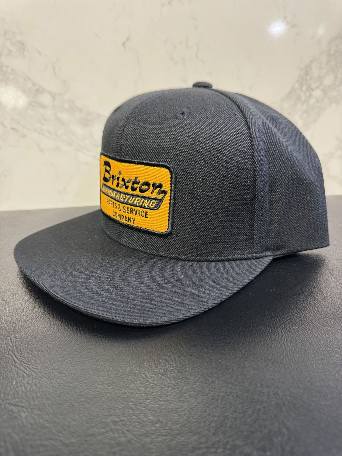 Brixton Township Black Snapback