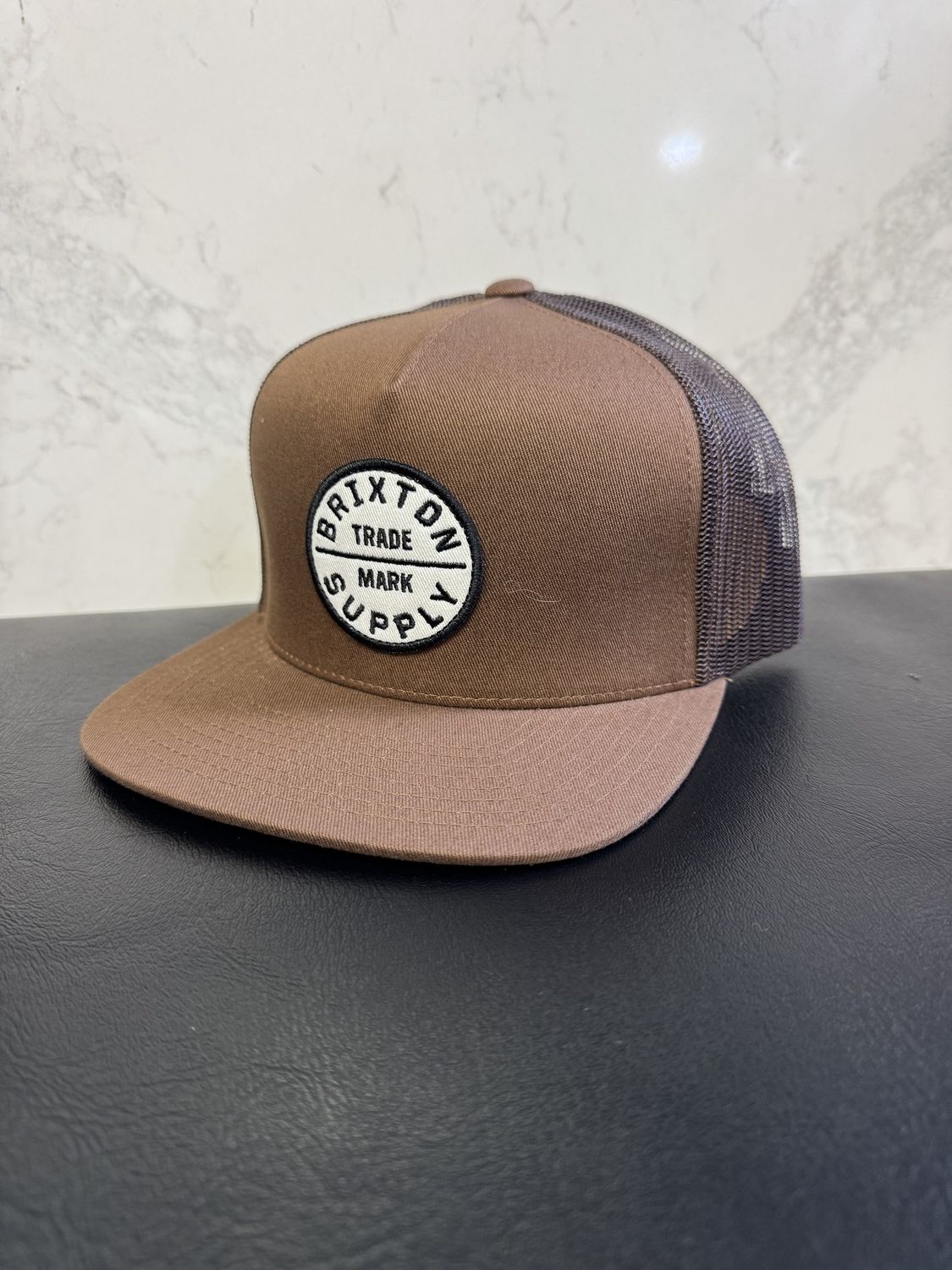 Brixton Oath Trucker Pinecone Snapback