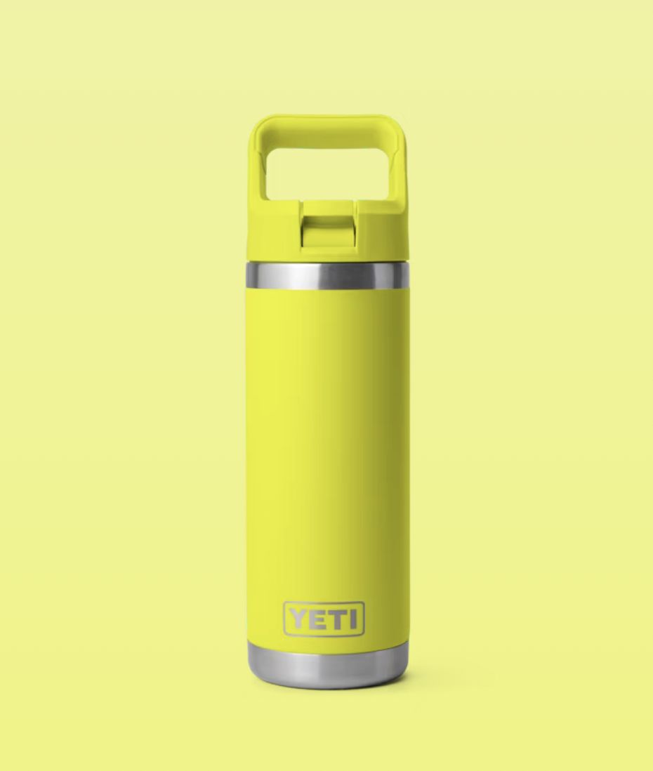 Yeti 532 straw cap bottle firefly Yellow
