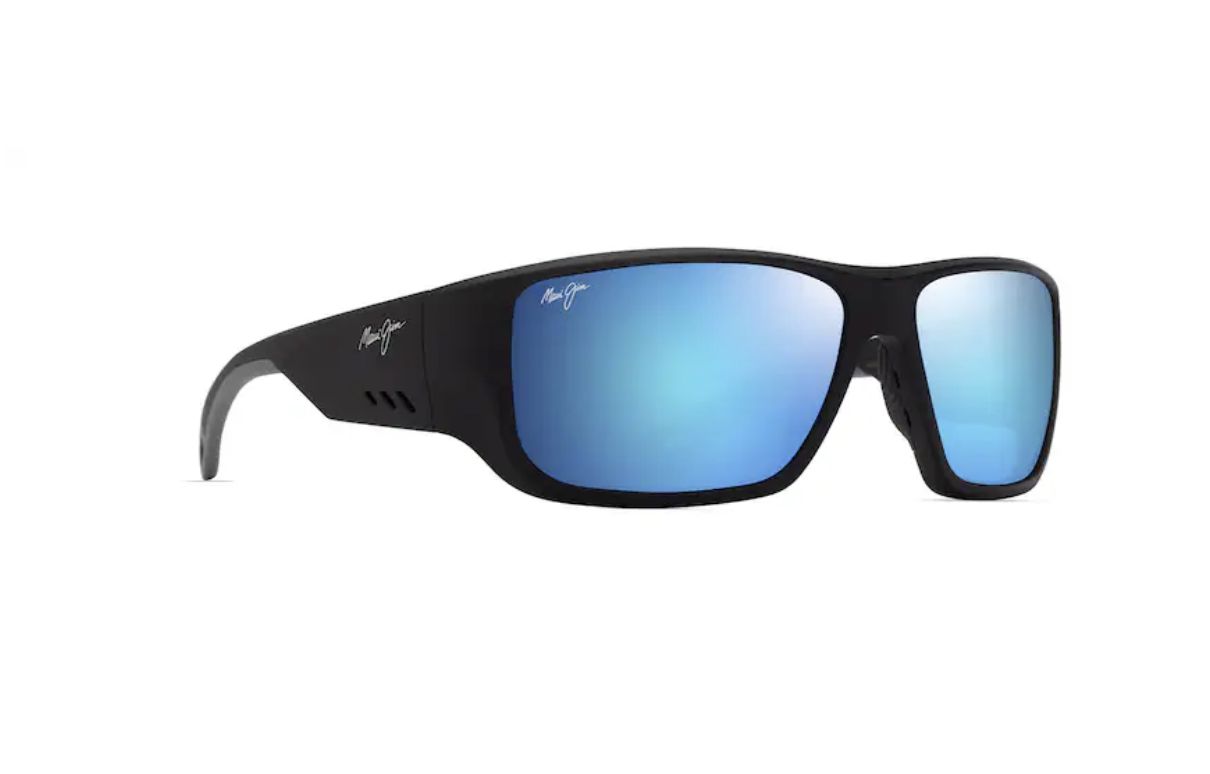 Maui Jim Keha Matte Black Blue Hawaii