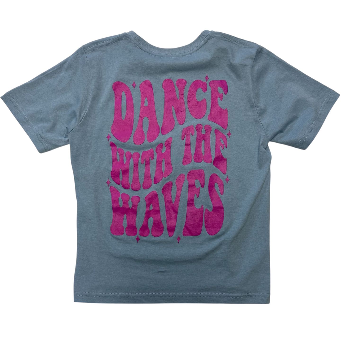Dance With The Waves KIDS Tee Blue