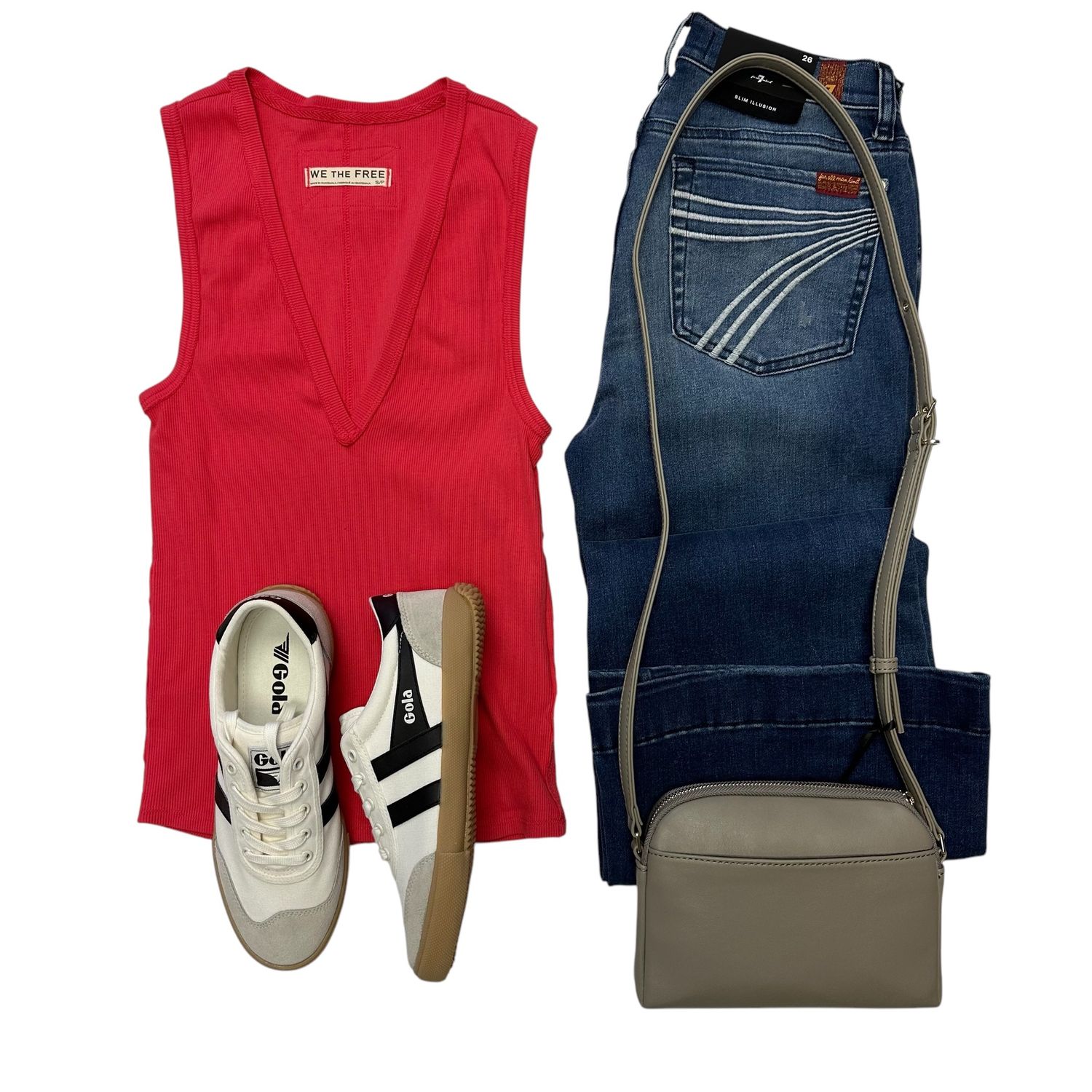 Free People Neria Tank Berry
