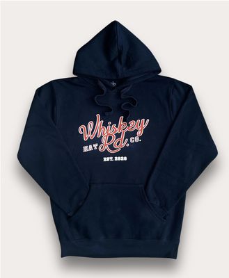 Whiskey Rd Big Shoots Hoodie Navy