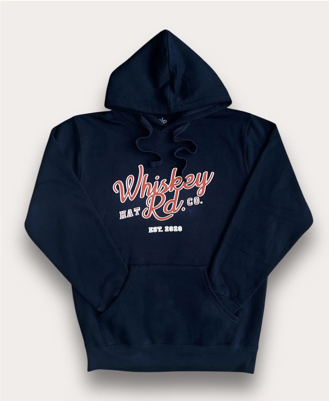 Whiskey Rd Big Shoots Hoodie Navy