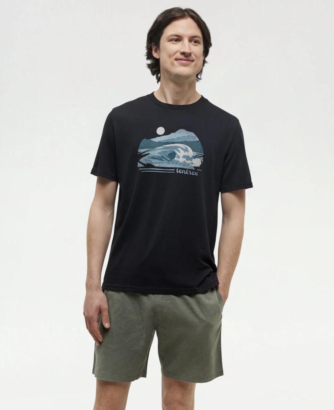 Tentree Breaker SS Black