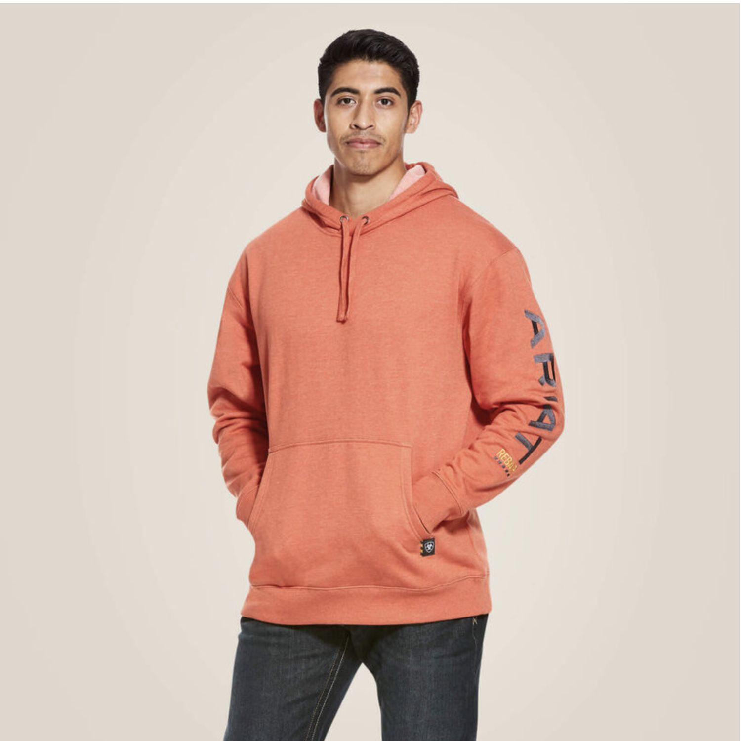 Ariat Rebar Graphic Hoodie Volcanic