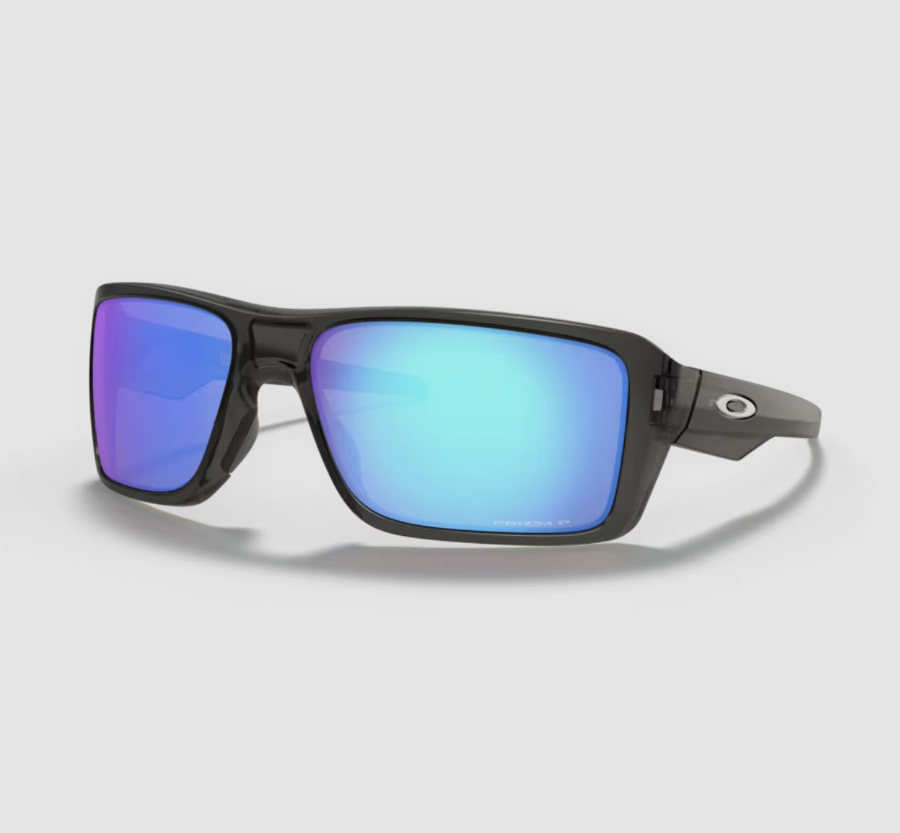 Oakley Double Edge Crystal Black Sapphire Prizm Polarized