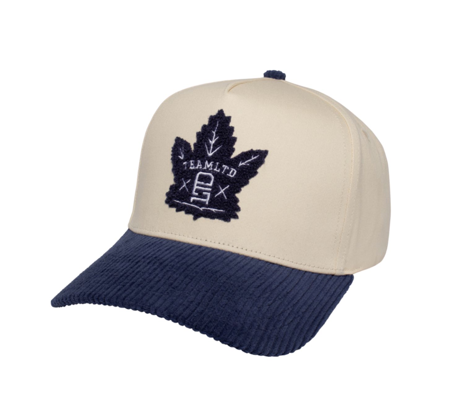 TEAMLTD Toronto Maple Leafs Curved Snapback
