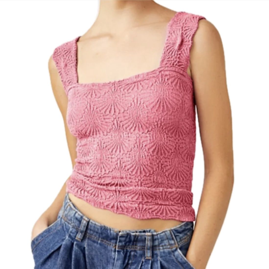 Free People Love Letter Cami Confetti