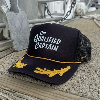The Qualified Captain  Foamie Trucker Hat