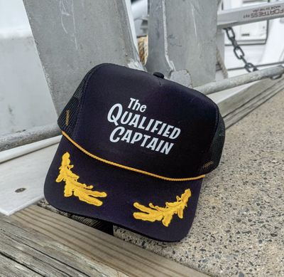 The Qualified Captain  Foamie Trucker Hat