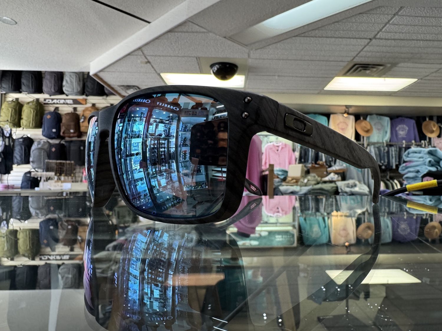 Oakley Holbrook XXL Woodgrain Deep Water Prizm Polarized