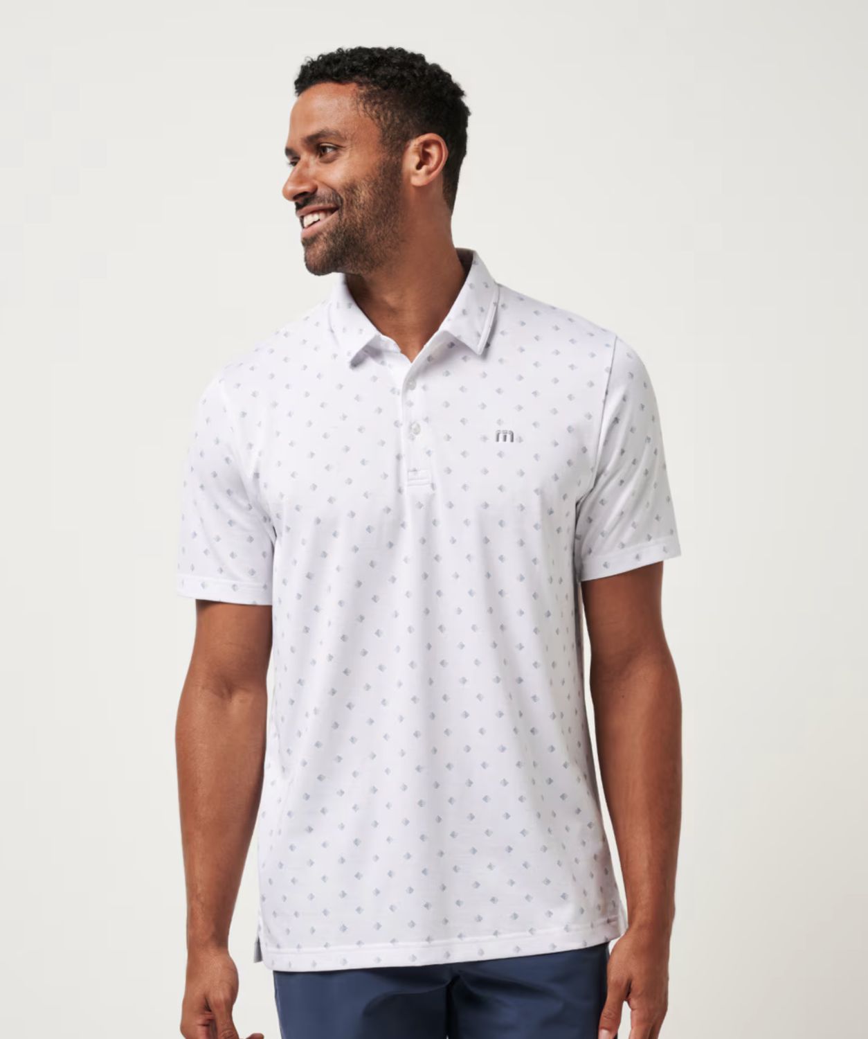Travis Mathew Saturday Night Polo White