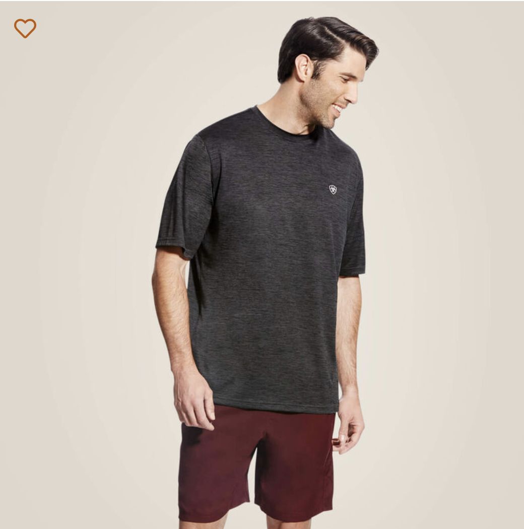 Ariat Charger Tee Charcoal