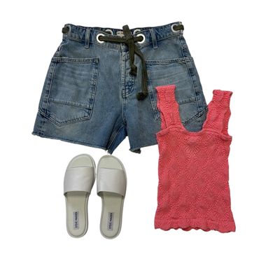Free People Love Letter Cami Confetti