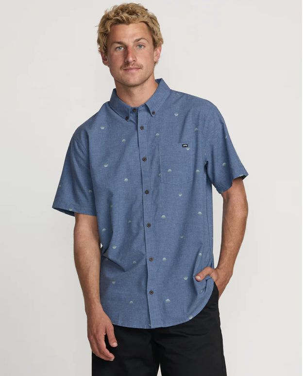 Billabong All Day Jacquard Short Sleeve Shirt DPB