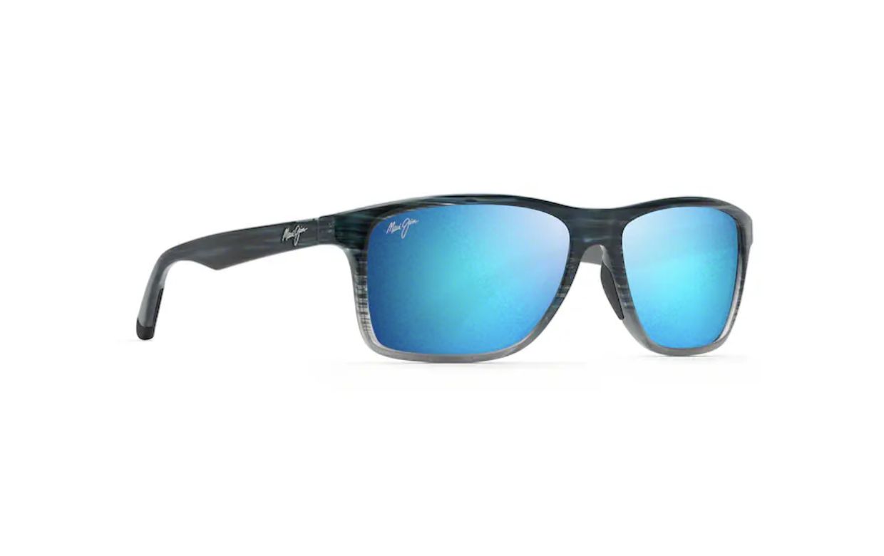 Maui Jim Onshore Blue Black Stripe Blue Hawaii