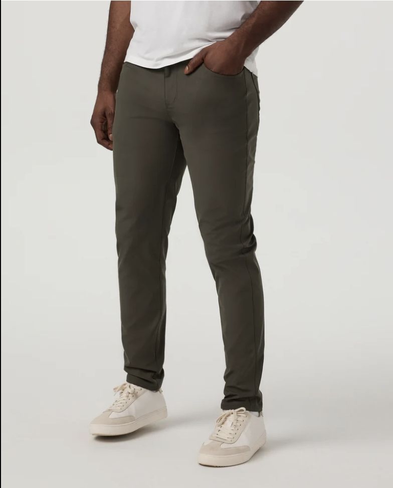 Vuori Meta Pant Athletic Slim Fit 32” Dark Oregano