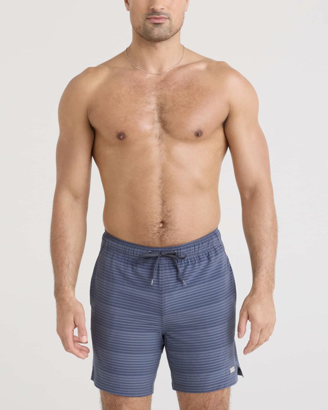 Saxx Oh Buoy 2N1 Stretch Swim Trunk 7&quot; with liner Dark Ink