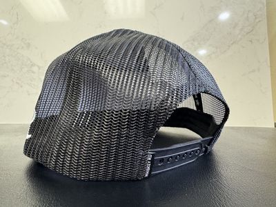 Whiskey Rd 7-panel Canadian Snapback Black