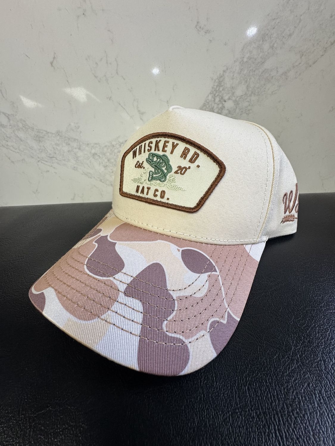 Whiskey Rd Gona Fishing Camo Cream