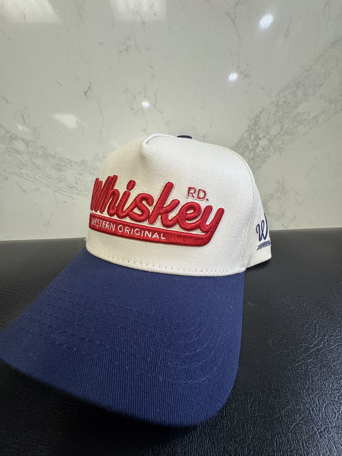 Whiskey Rd Western OG Navy White