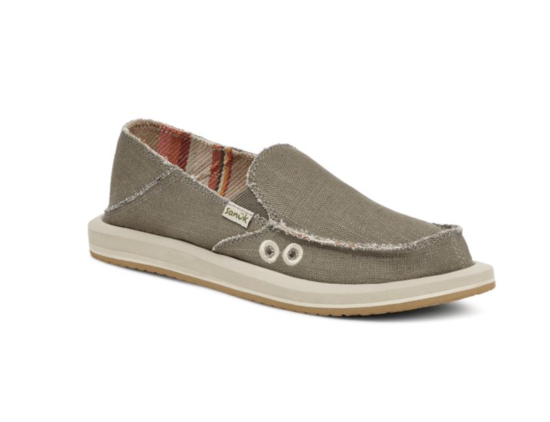 Sanuk Donna Hemp Smokey Olive