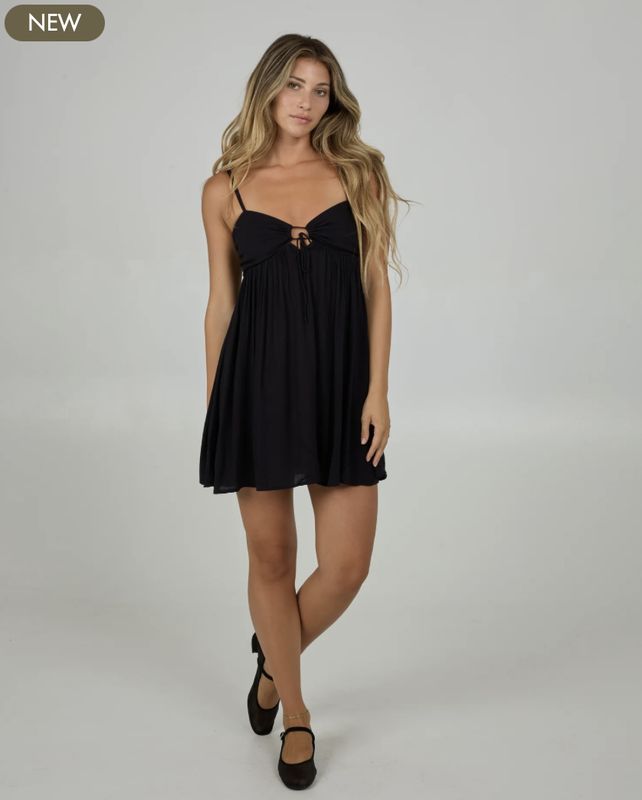 Salty Crew High Tide Dress BLK