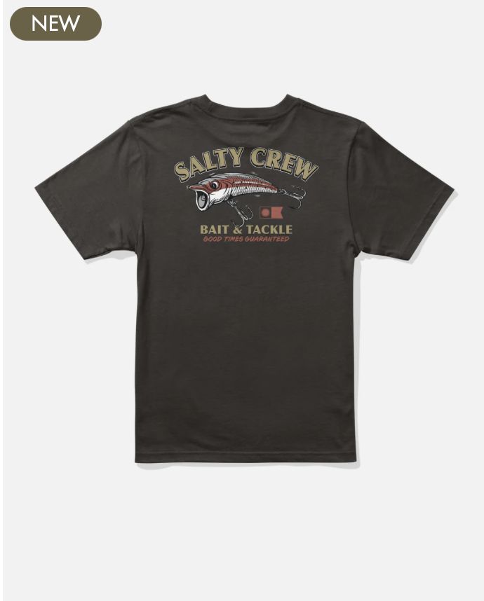 Salty Crew Toddler Snag it Charcoal
