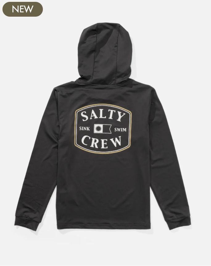Salty Crew Capitals Boys Hooded Sunshirt Char