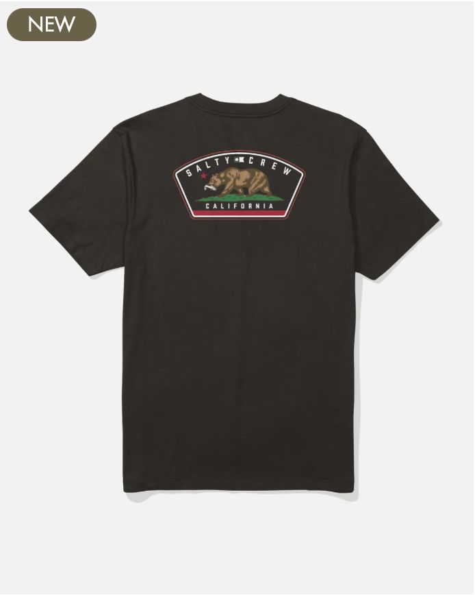 Salty Crew Cali Crew Tee - Black