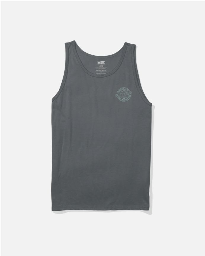 Salty Crew Skewed Tank - Charcoal