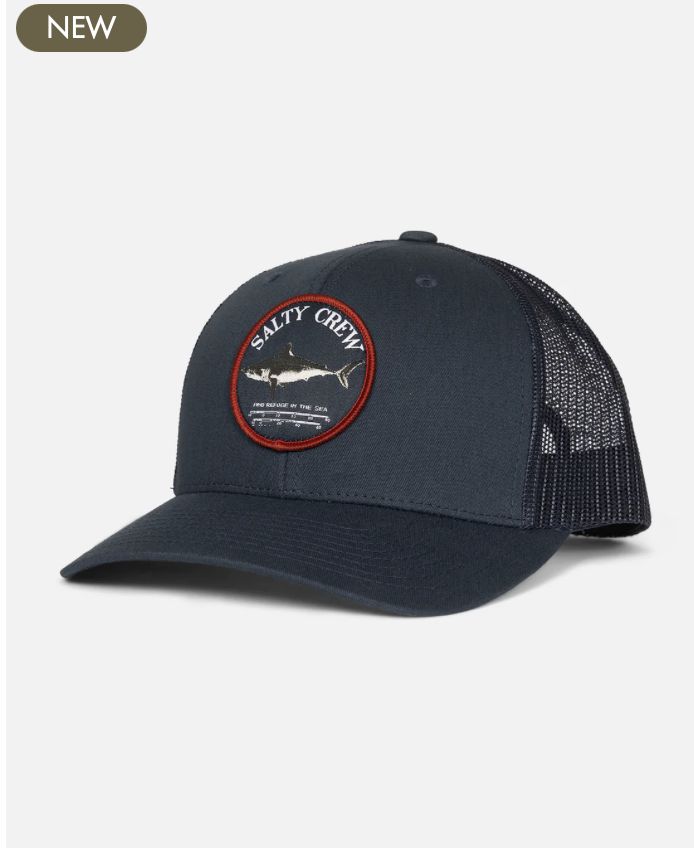 Salty Crew Bruce Retro Trucker Hat - Midnight Navy