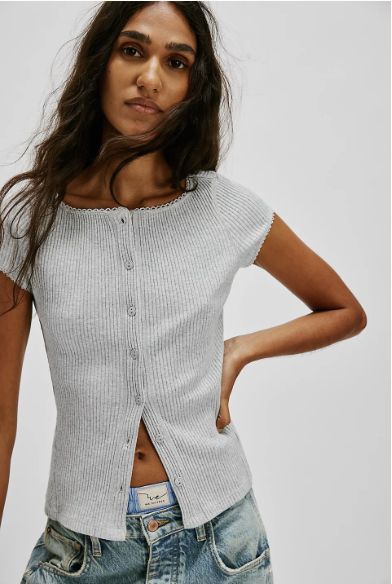 Free People Most Wanted Cardi Heather