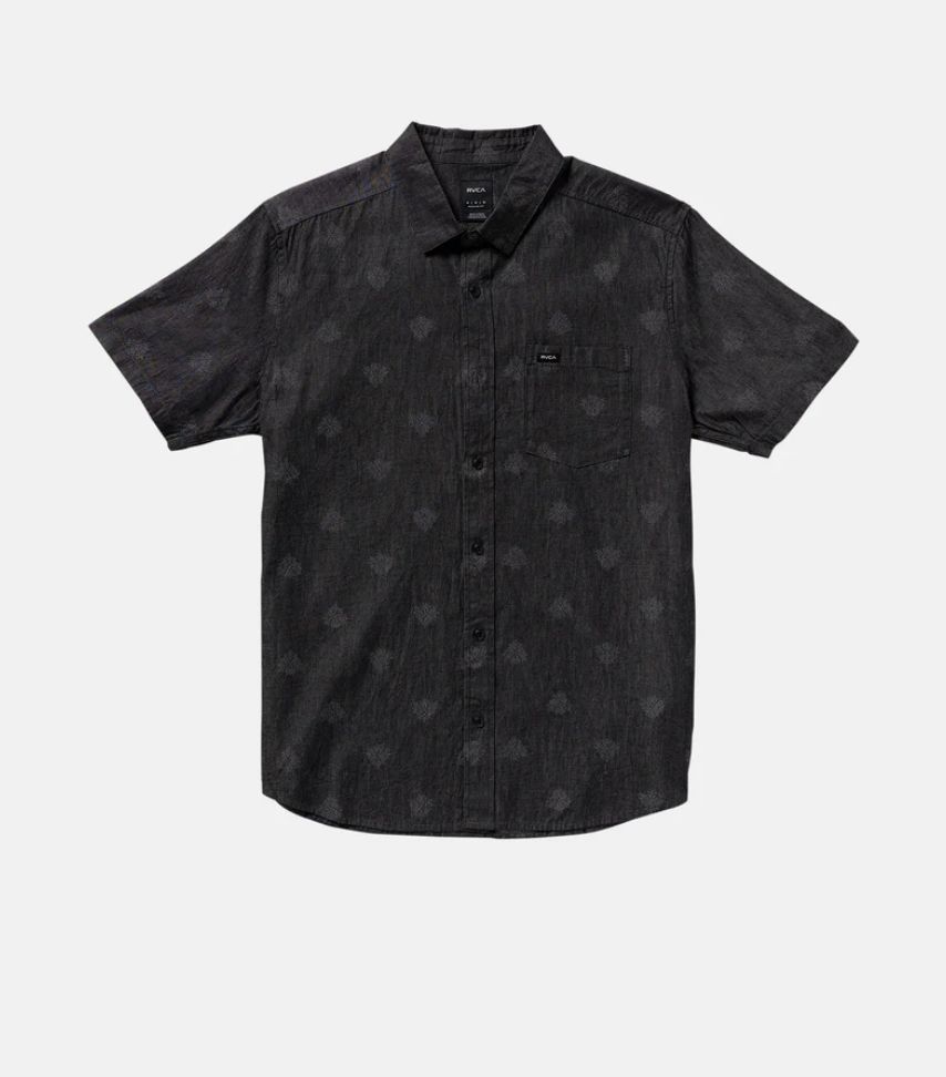 RVCA Frame SS Black Grey