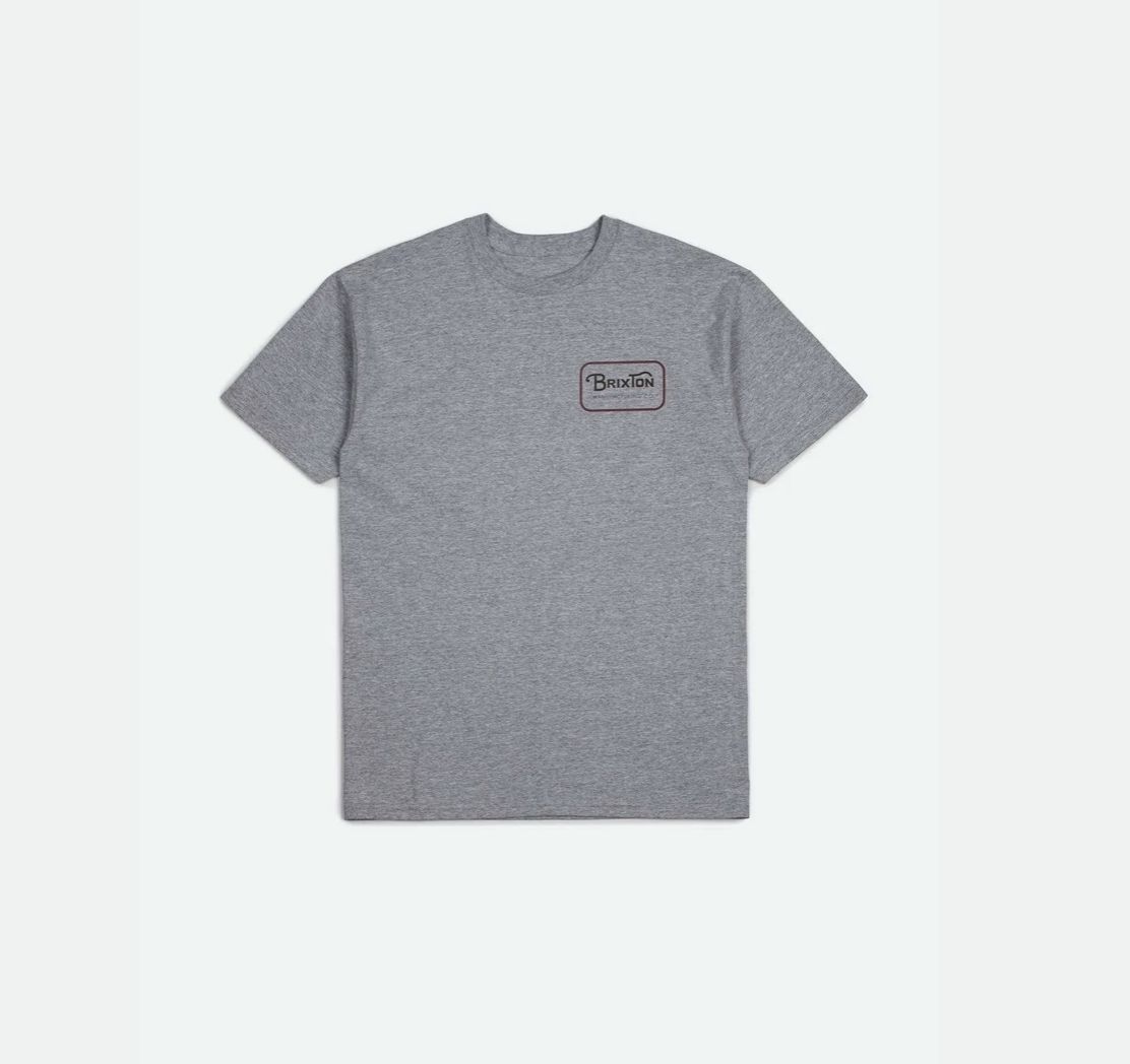 Brixton Grade Tee H Grey