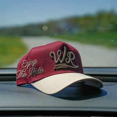 Whiskey Rd Weekender Maroon