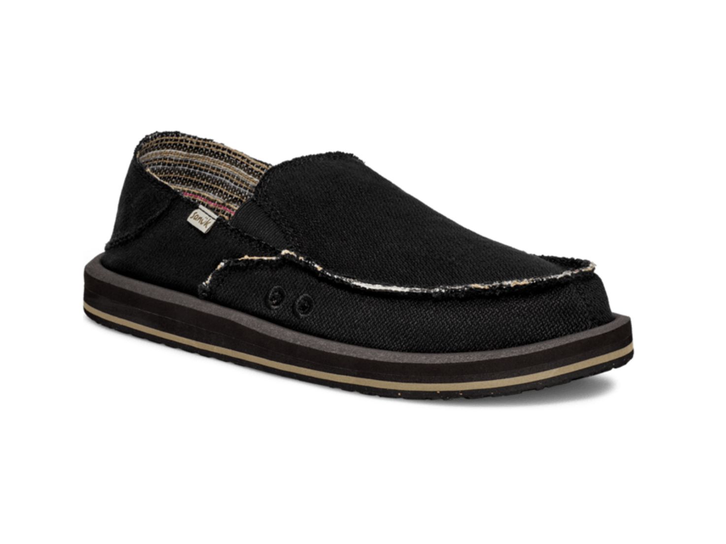 Sanuk Donny Hemp BLK