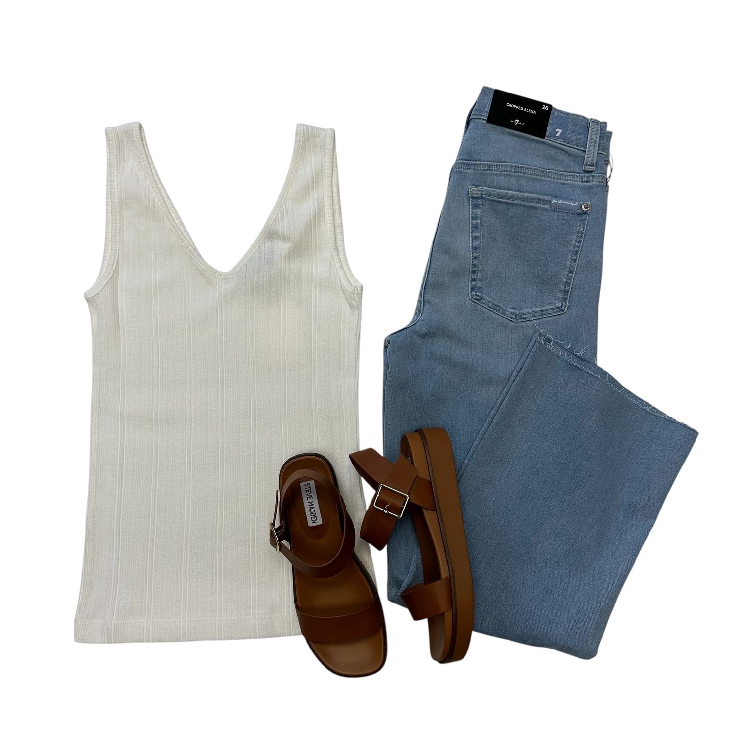 Kaffe Johanna Top Chalk